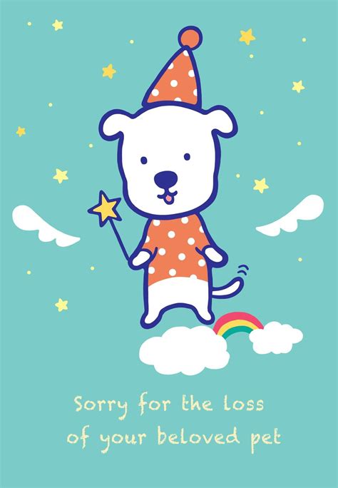 Printable Pet Sympathy Cards