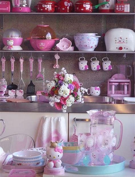 Cute Hello Kitty-Themed Kitchen Design [PHOTOS] - Decor Report