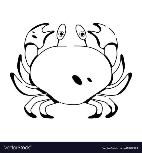 Crab Royalty Free Vector Image - VectorStock