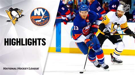 Penguins @ Islanders 2/28/21 | NHL Highlights - YouTube