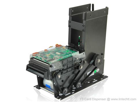 RFID/IC Card Dispenser: Motorized, F3 - LintechTT