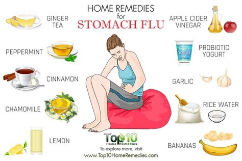 Home Remedies for Stomach Flu | Top 10 Home Remedies