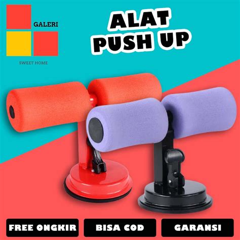 Jual Peralatan Olahraga Alat Push Up Alat Olahraga Penahan Kaki Sit Up ...