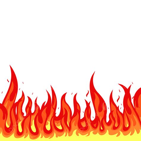 Fire Vector Background, Fire, Vector, Flame PNG and Vector with ...