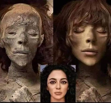 Reconstruction of the face of Queen Tiye (1338 BC), Akhenaten’s mother ...