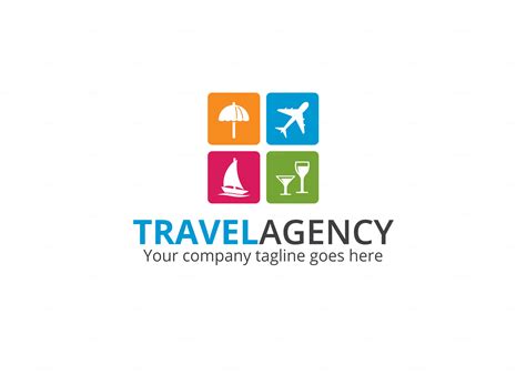 Travel Agency Logo ~ Logo Templates on Creative Market