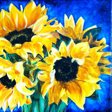 Practicing Artists League: Sunflower Oil Painting Finished 4/2/12