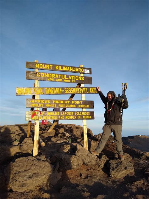 Summit of Mount Kilimanjaro - Feb 8! : r/WildernessBackpacking