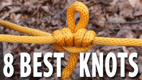 8 KNOTS You Need to Know – How to tie knots that you will actually use ...