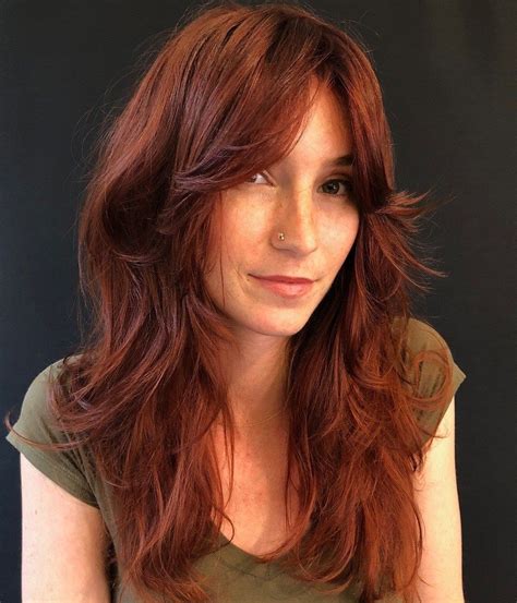 Red hair layers hairstyles | hairstyles6h