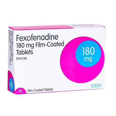 Buy Fexofenadine 180mg Tablets Online | Hay Fever Relief