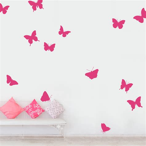 Large Butterfly Collection Wall Decal