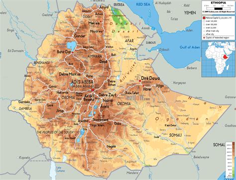 Ethiopia Map