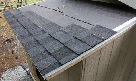 How to Shingle a Shed With 3 Tab and Architectural Shingles ...