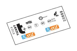 T+ Ticket - Individual and Single-Way Transport Ticket in Paris