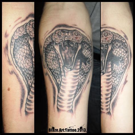 King Cobra tattoo by bLazeovsKy on DeviantArt