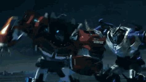 Transformers Prime Fight GIF