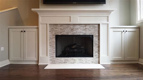 Custom Modern Clybourn Fireplace Mantel by Accolade Fireplace Mantels ...