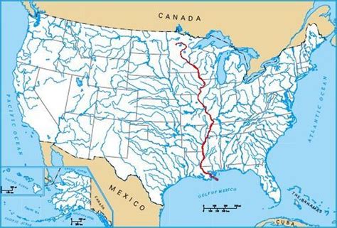 The Mississippi River - Georgia Map Studies