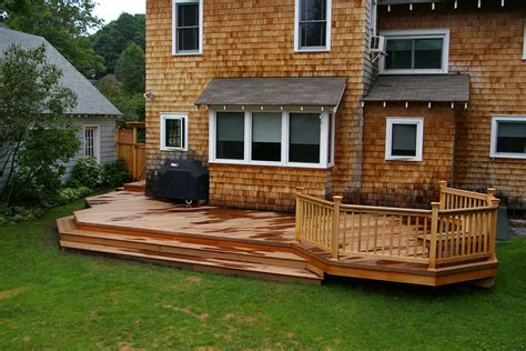 deck ideas | Wood Decks and High Outdoor Heat | Custom Decks of ...