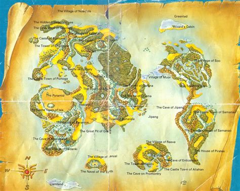 Dragon Quest 3 World Map - First Day Of Spring 2024 Countdown