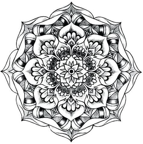 Lotus Mandala Coloring Page at GetColorings.com | Free printable ...