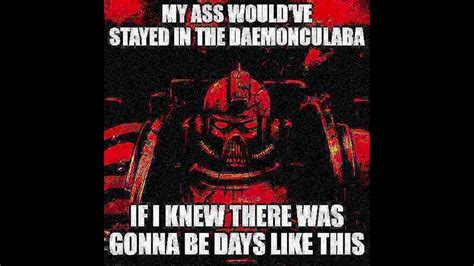 Should've stayed in the Daemonculaba 😮‍💨 | Warhammer 40k meme dub - YouTube