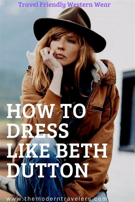 How to Dress like the characters on Yellowstone, Beth Dutton style ...