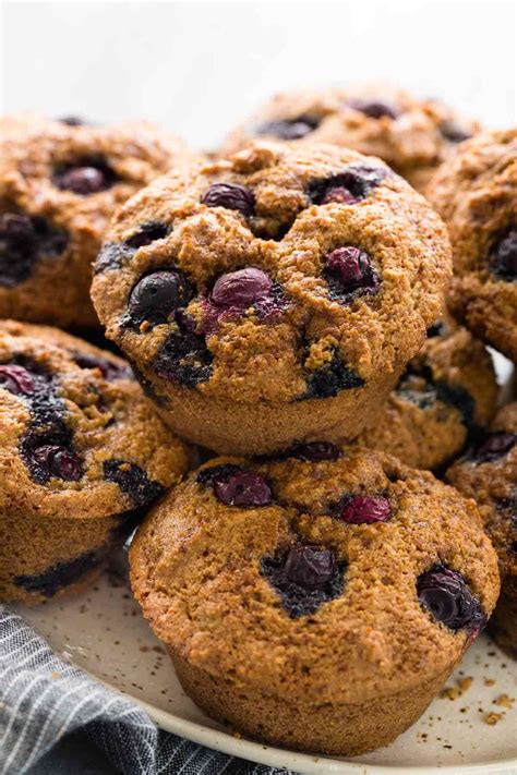 Paleo Blueberry Muffins Recipe - Jessica Gavin