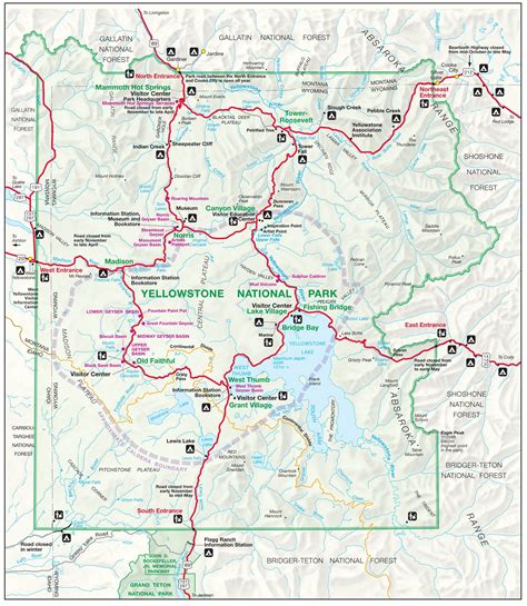 Map Of Jackson Hole And Grand Teton National Park - A Pictures Of Hole 2018