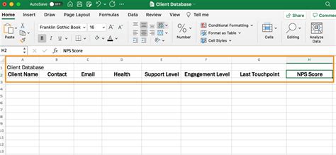 How to Create a Database in Excel (With Templates and Examples ...