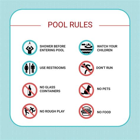 Copy of POOL RULES | PosterMyWall