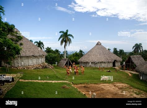 Museum of a Taino village in Holguin Province, Cuba Stock Photo - Alamy