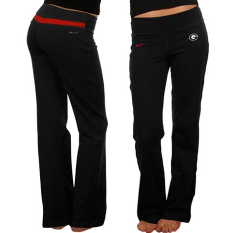 Nike Georgia Bulldogs Ladies Black Be Strong Performance Pants ...