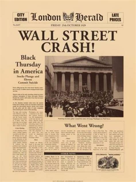 The Great Depression: 1929-1933 | ShowBusinessMan