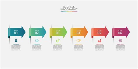 Arrow Infographic Template 1906583 Vector Art at Vecteezy