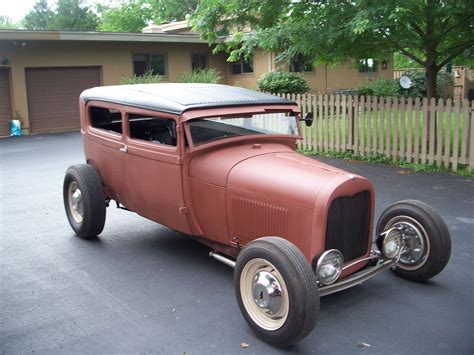 1929 Ford model A sedan, Hot Rod | The H.A.M.B.