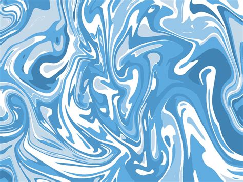 Blue Swirl Wallpaper | Aesthetic Blue Swirl Wallpaper