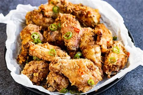 Chinese Salt and Pepper Chicken Wings | All Ways Delicious