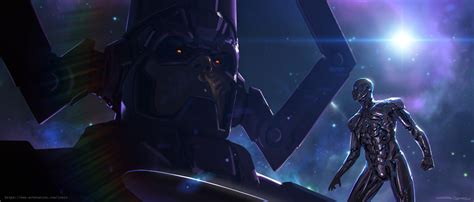 ArtStation - Galactus / Silver Surfer