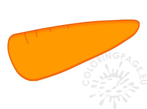 Carrot nose | Coloring Page