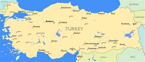 Turkey Map : Map Turkey - Navigate turkey map, turkey country map ...