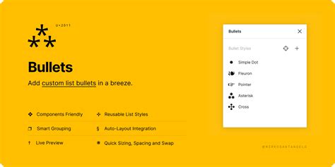 Bullets | Figma Community