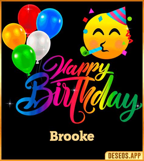 Happy Birthday Brooke GiFs