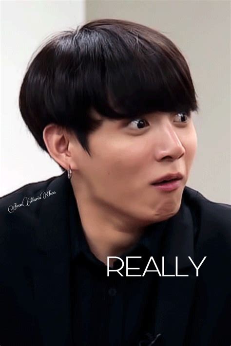 Jungkook "REALLY" | Jungkook funny, Jungkook, Bts face