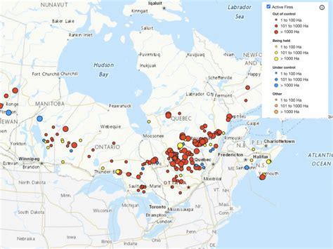 Mamie Cooper Kabar: Canada Wildfires June 2023 Map