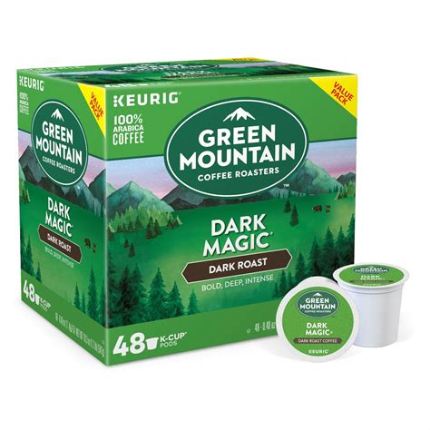 Green Mountain Coffee Dark Magic Coffee Keurig K-Cup Pods 48-Count ...