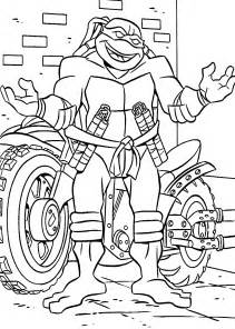 Teenage Mutant Ninja Turtles Free Coloring Page Printable - Coloring Home