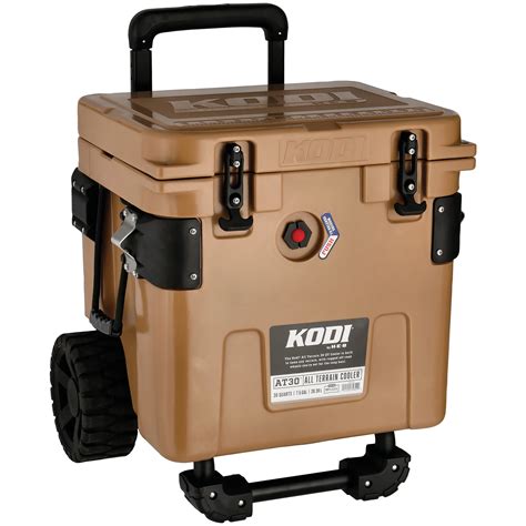 KODI AT30 All Terrain Brown Cooler - Shop Coolers & Ice Packs at H-E-B