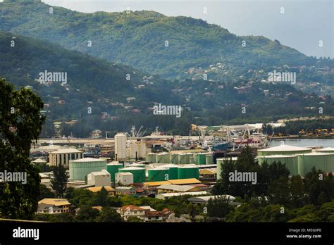 Seychelles- Victoria, capital city, Mahe island Stock Photo - Alamy